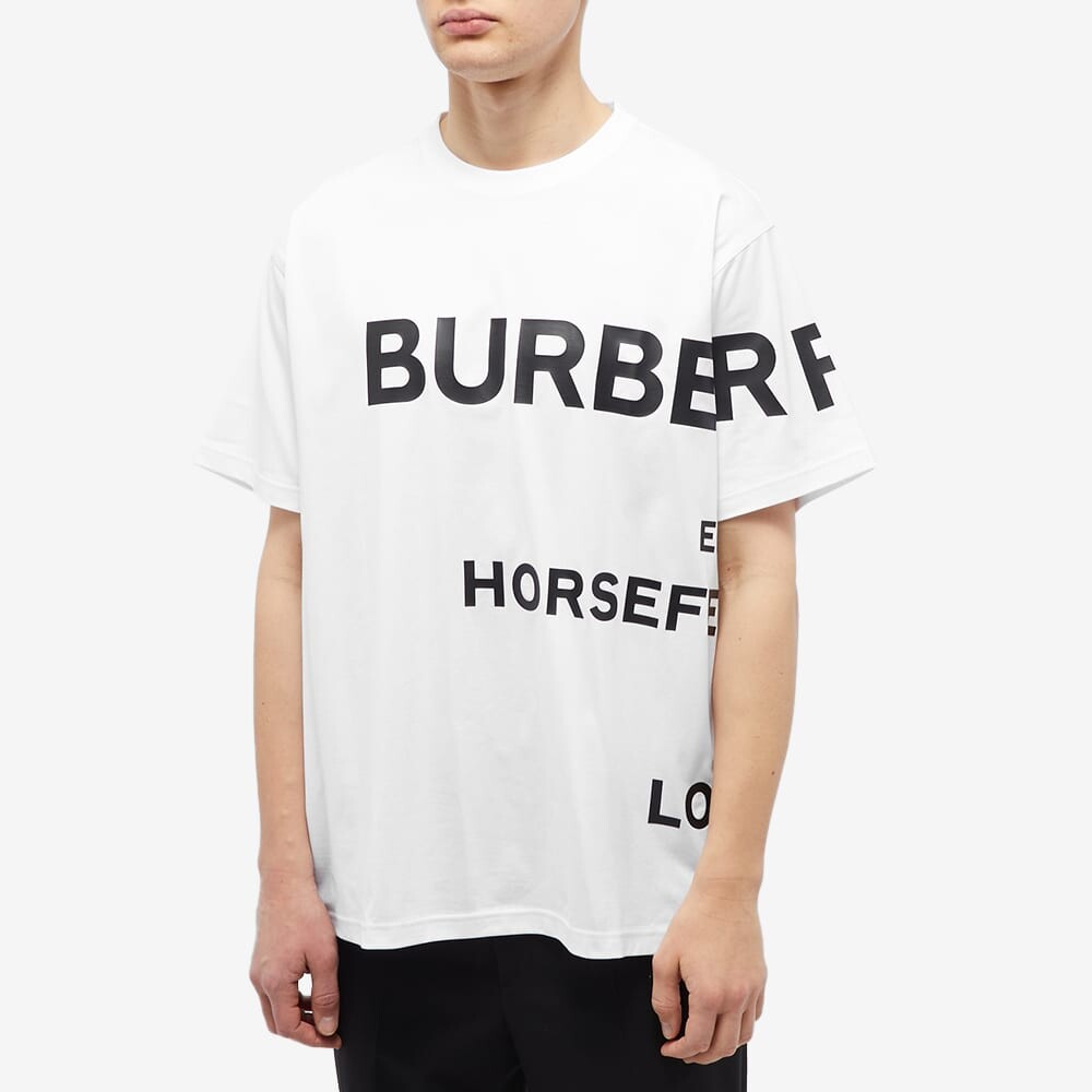 

Футболка с логотипом Burberry Address, белый