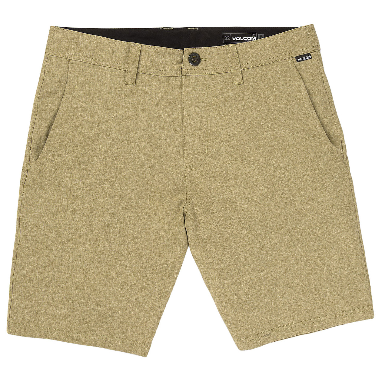 Шорты Volcom Frickin Cross Shred Static 20, цвет Dark Khaki фото