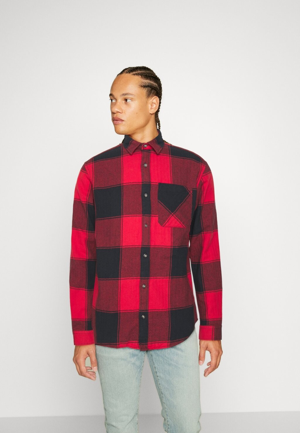 

Рубашка Jorowen Comfort Jack & Jones, цвет roccoco red