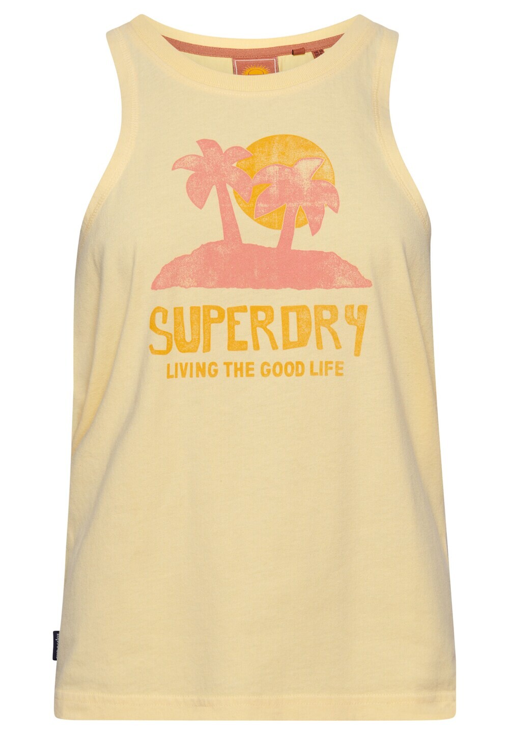 

Топ Superdry, светло-желтого