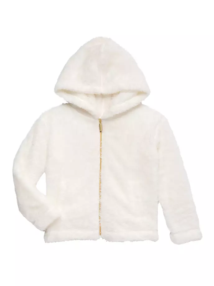 

Толстовка Eastley Sherpa для маленьких девочек и девочек Lilly Pulitzer Kids, цвет coconut