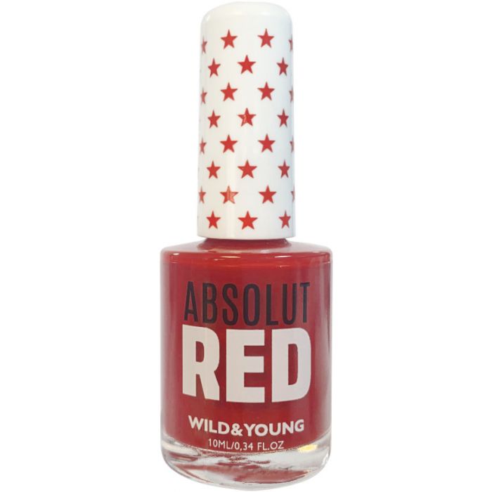 Лак для ногтей Esmalte de Uñas Absolut Red Wild & Young, 543 набор для ногтей мини лучшие друзья martinelia nail polish