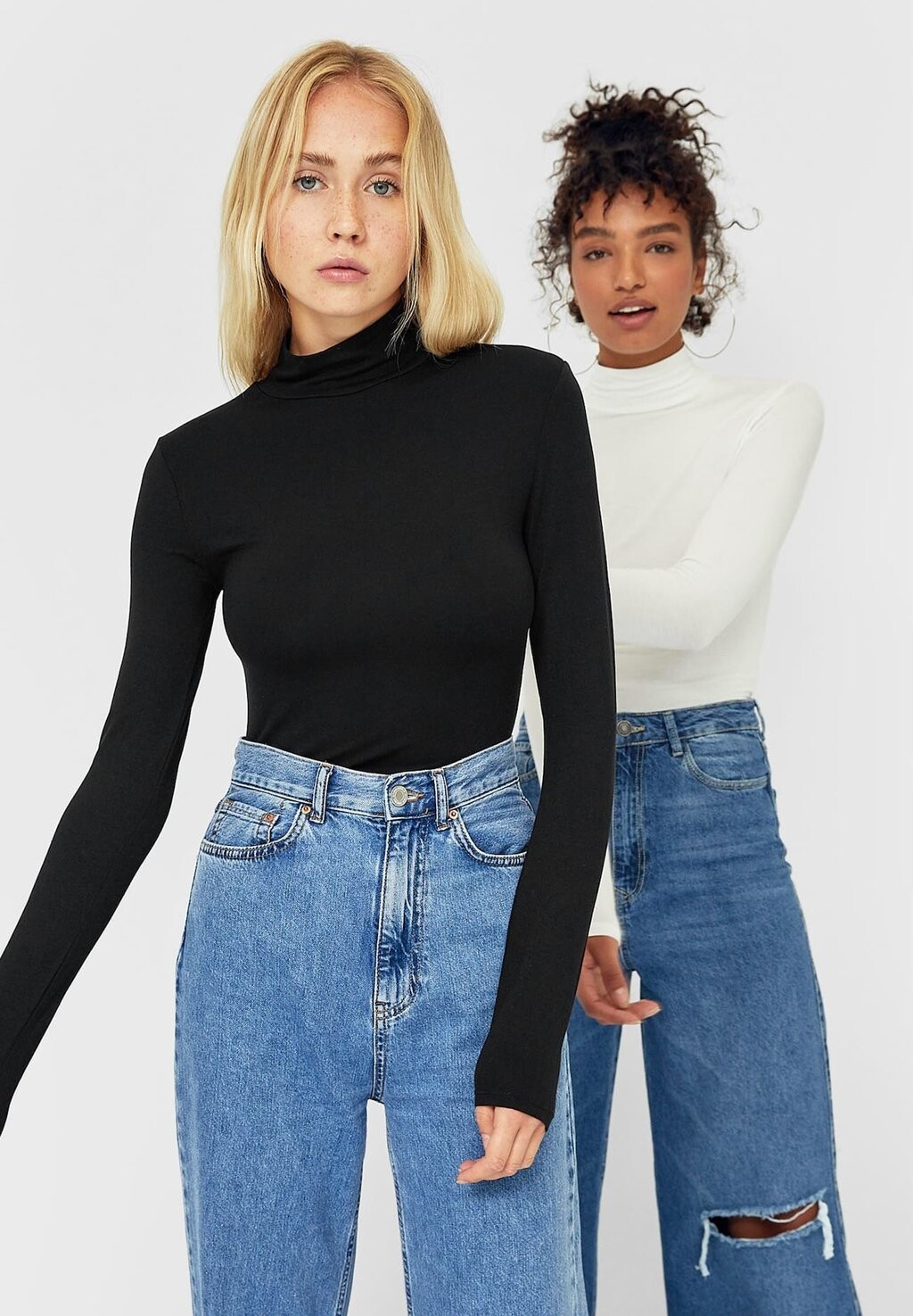 

Свитер Stradivarius, черный