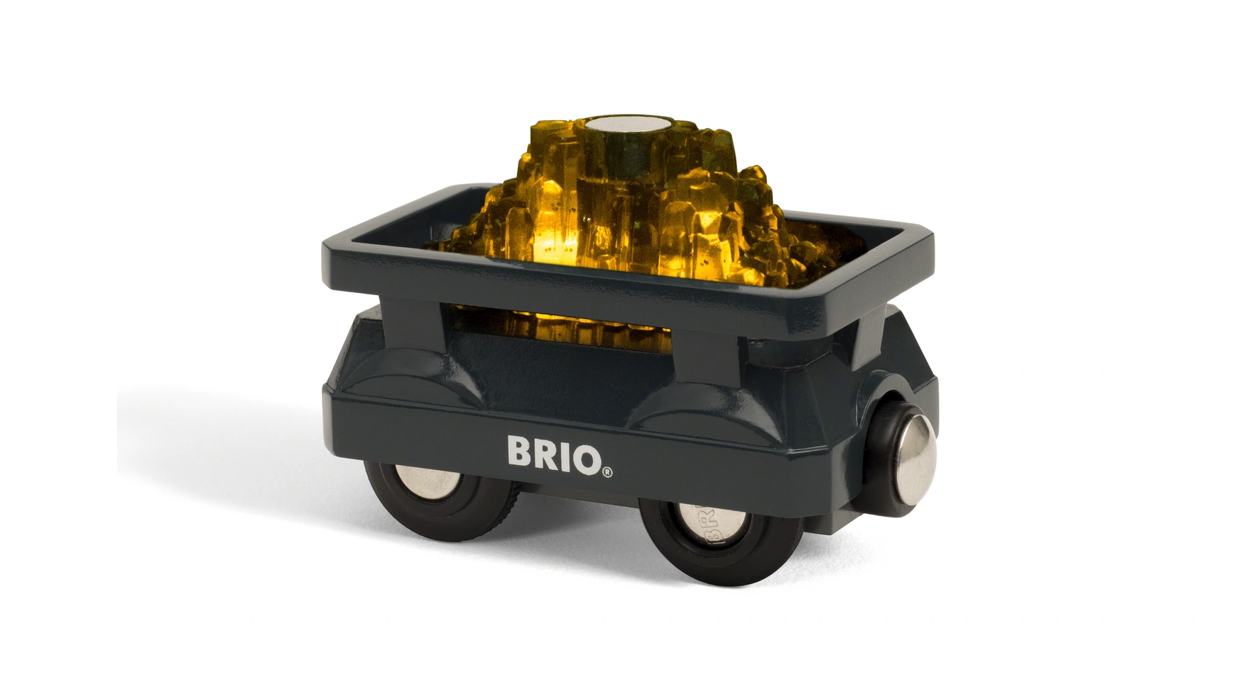Поезд Brio Золотой вагон с подсветкой