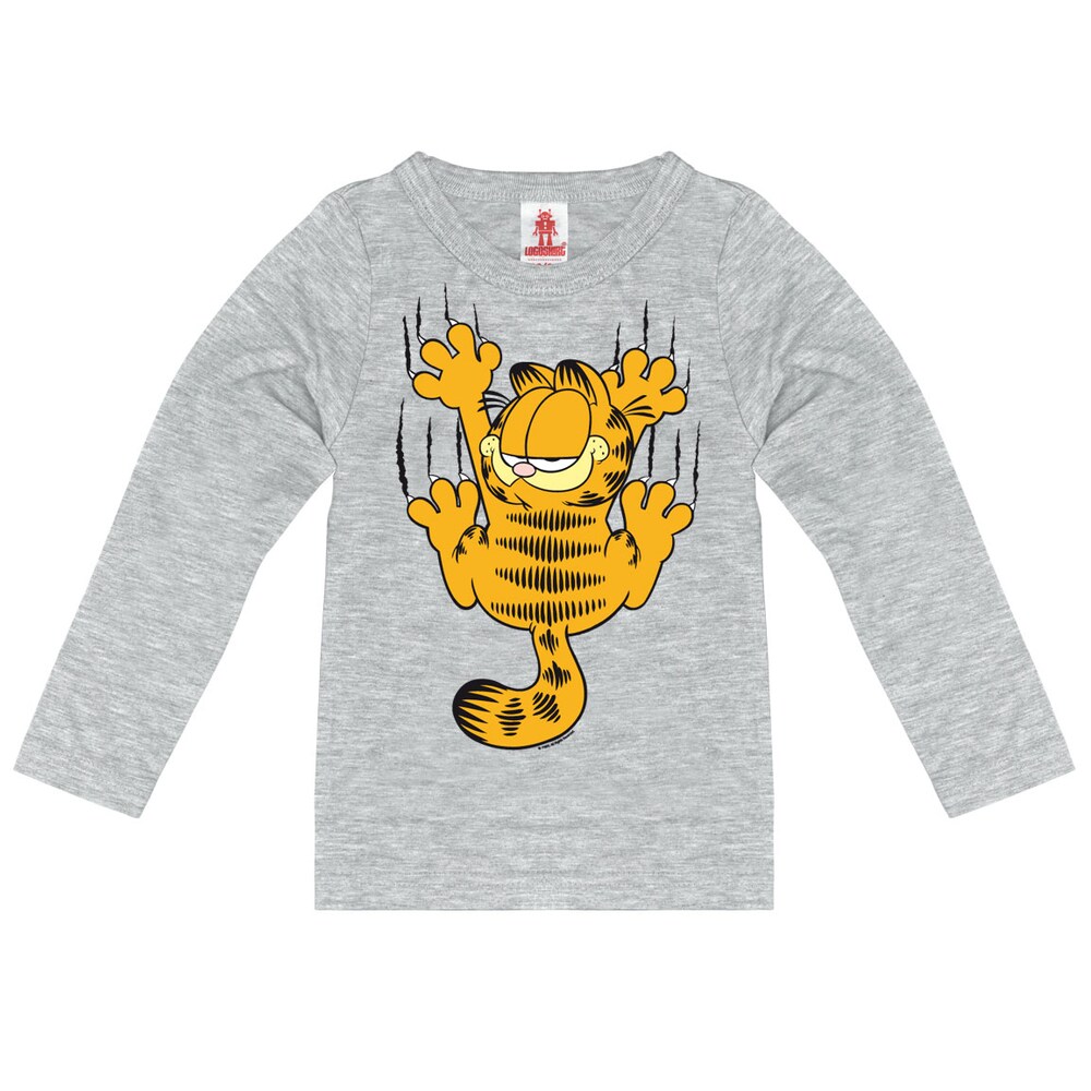 Рубашка Logoshirt Garfield, серый