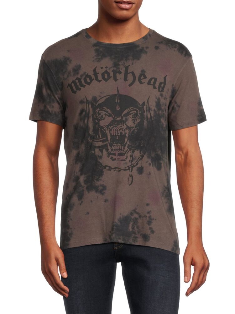 

Футболка Motorhead с принтом тай-дай John Varvatos, цвет Mushroom