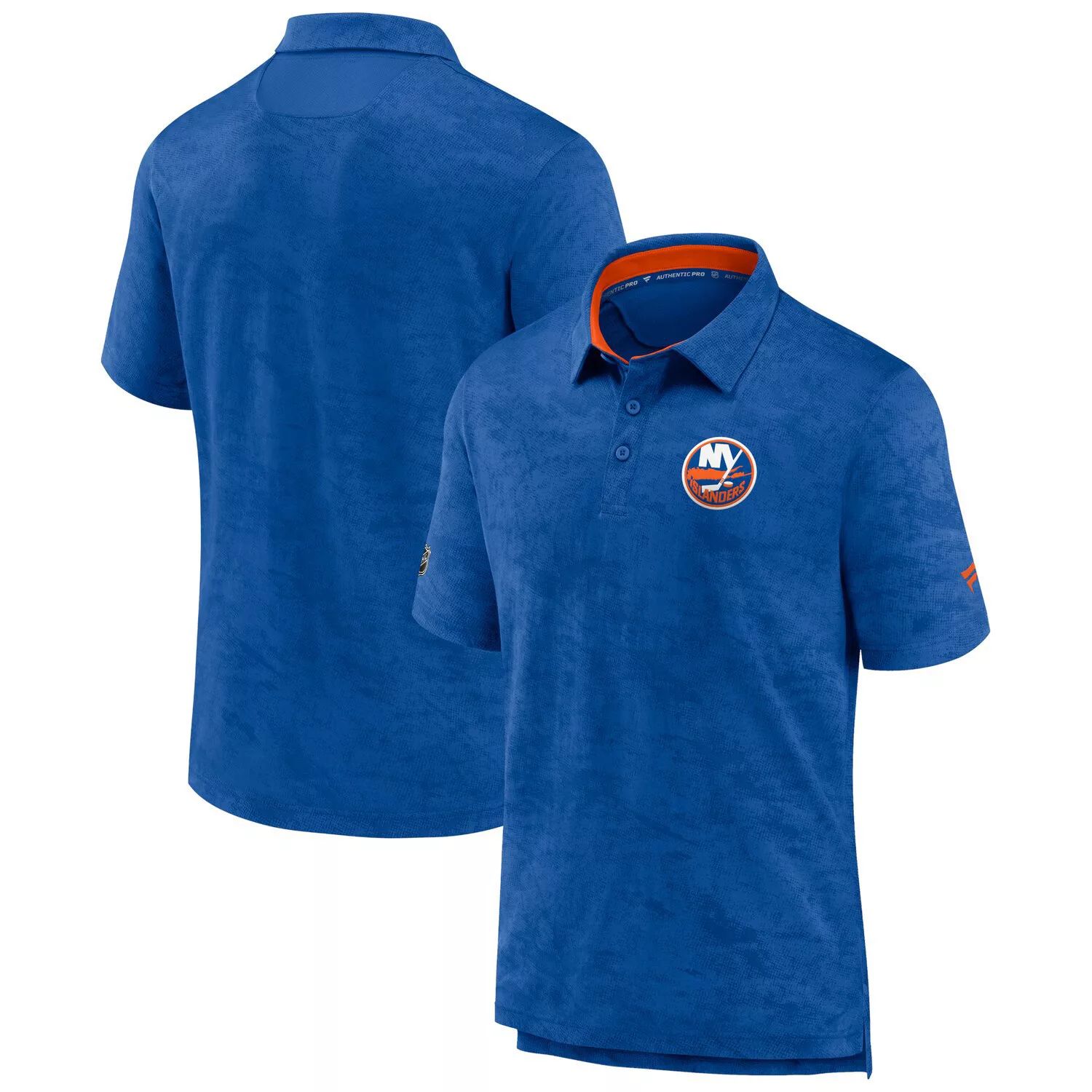 цена Мужская фирменная футболка-поло Royal New York Islanders Authentic Pro Rink Fanatics