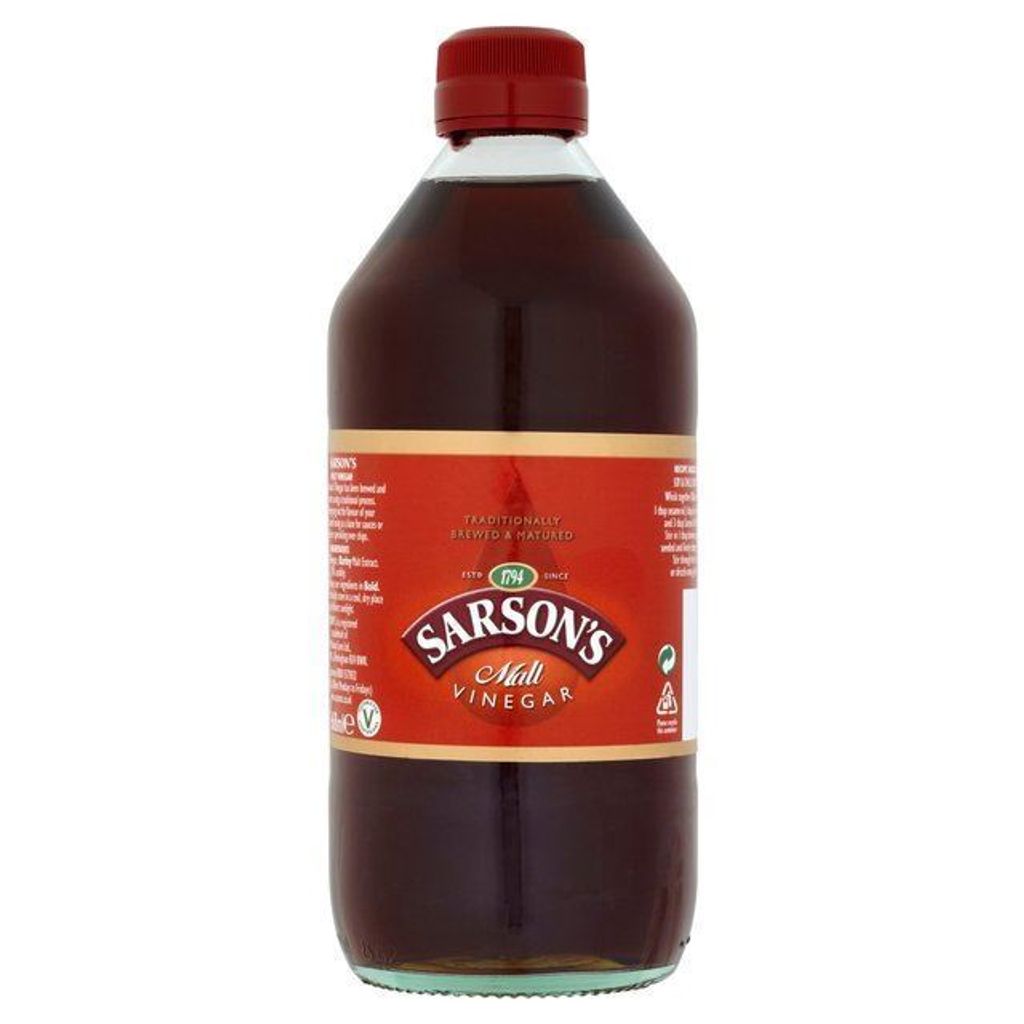 Sarson&apos;s Malt Vinegar 568 мл - стеклянная бутылка Sarsons