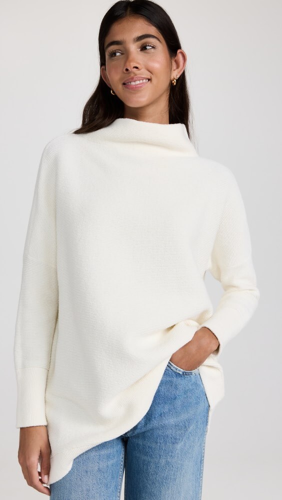 

Свитер Free People Ottoman Slouchy, экру
