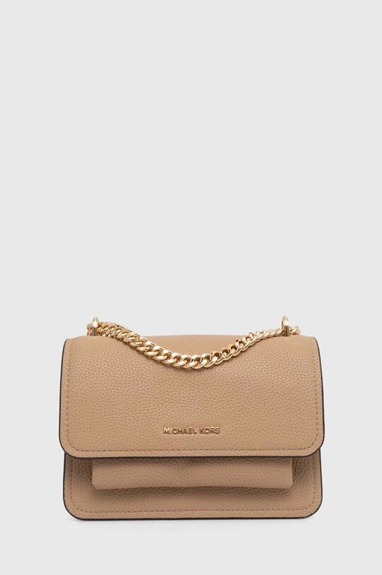

Кожаная сумочка Michael Michael Kors, бежевый