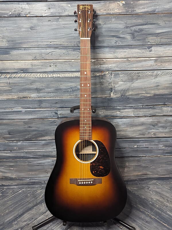 

Акустическая гитара Martin D-X2E X-Series Acoustic Electric Guitar- Macassar Burst