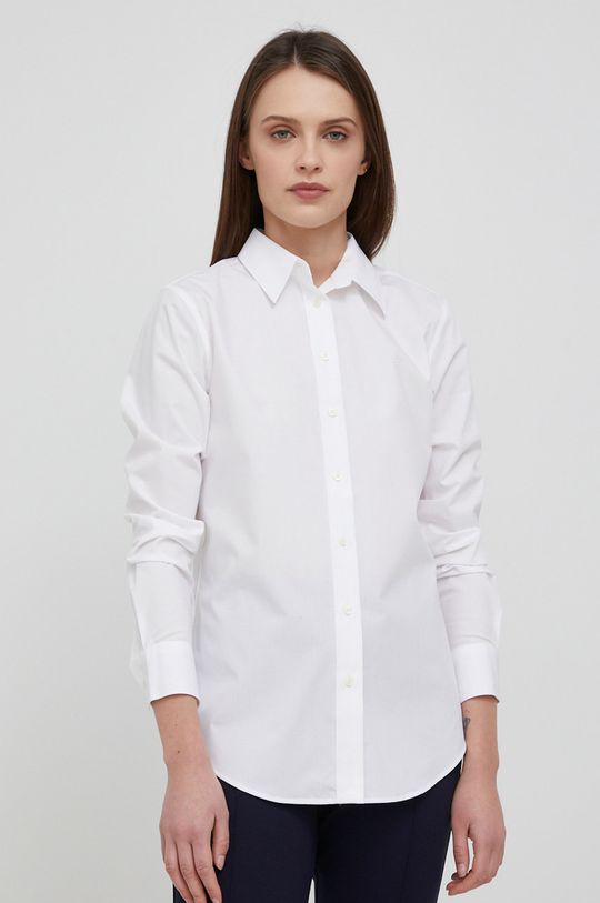 Рубашка 200684553001 Lauren Ralph Lauren, белый цена и фото