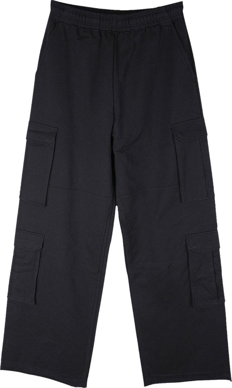 Спортивные брюки Vetements Jersey Cargo 'Black', черный