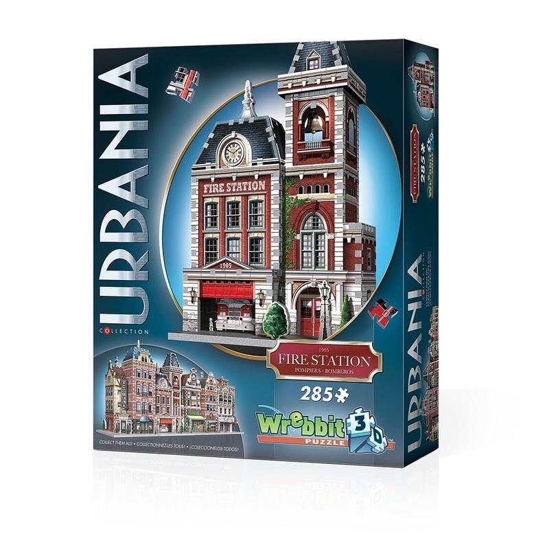 

3D пазл Wrebbit, Urbania Firestation, 285 шт.