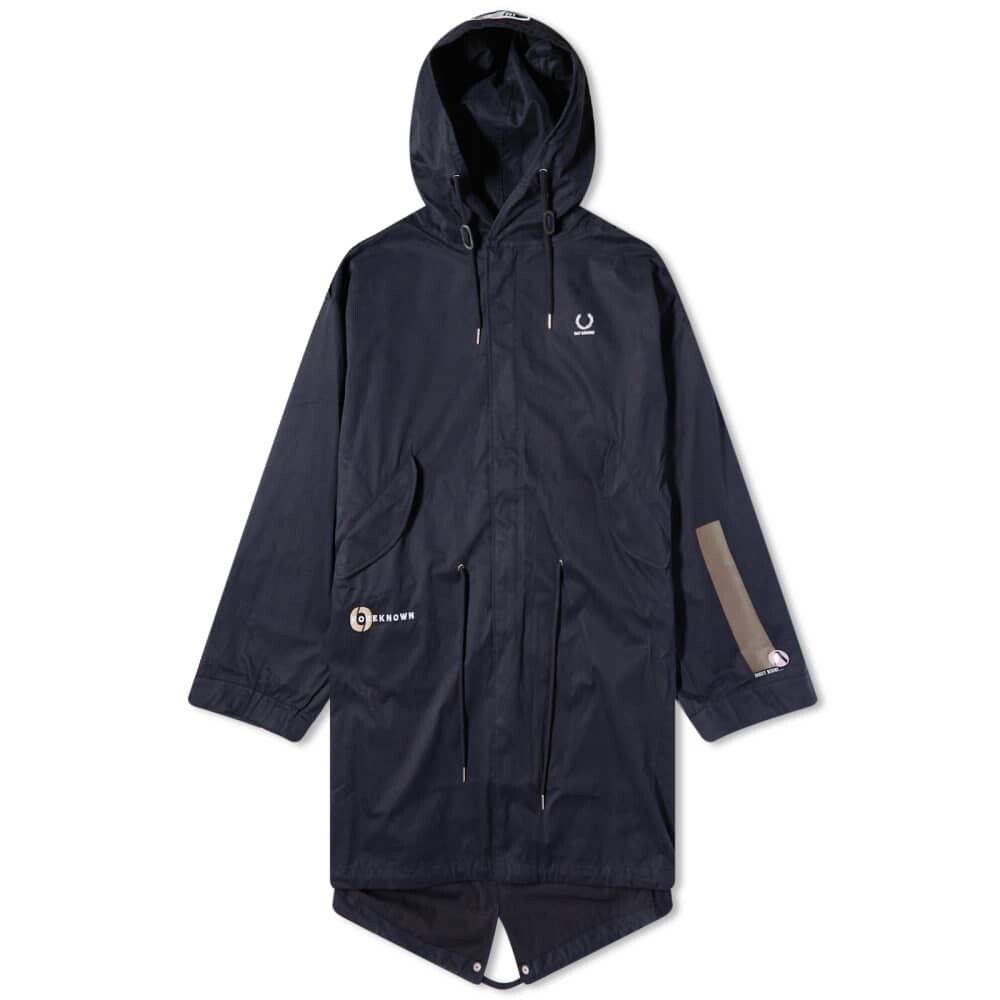 

Парка с нашивками Fred Perry x Raf Simons, черный