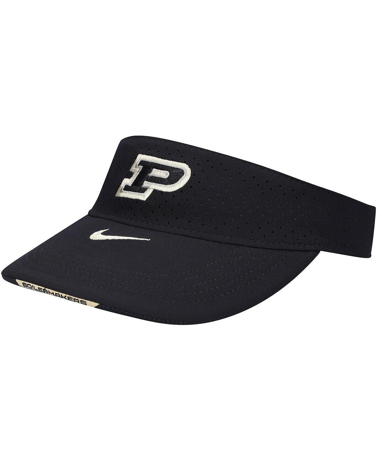 

Мужские черные козырьки Sideline Performance Purdue Boilermakers 2021 Nike