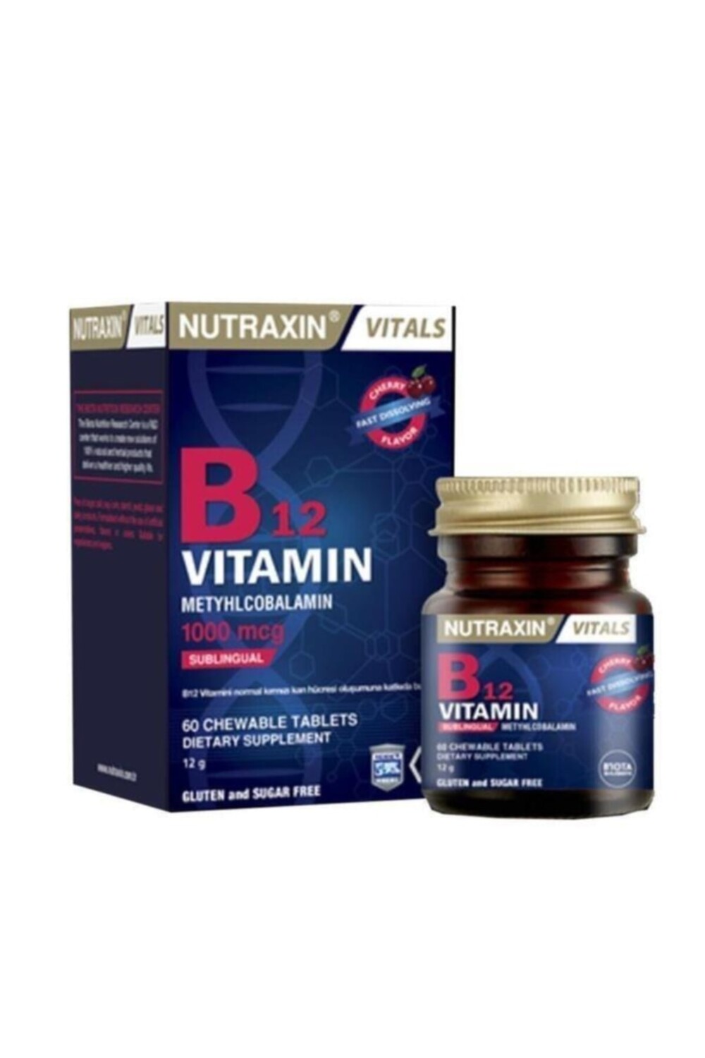 

Nutraxin Vitals B12 Витамин 60 таблеток