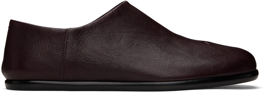 

Бордовые лоферы Tabi Babouches Maison Margiela
