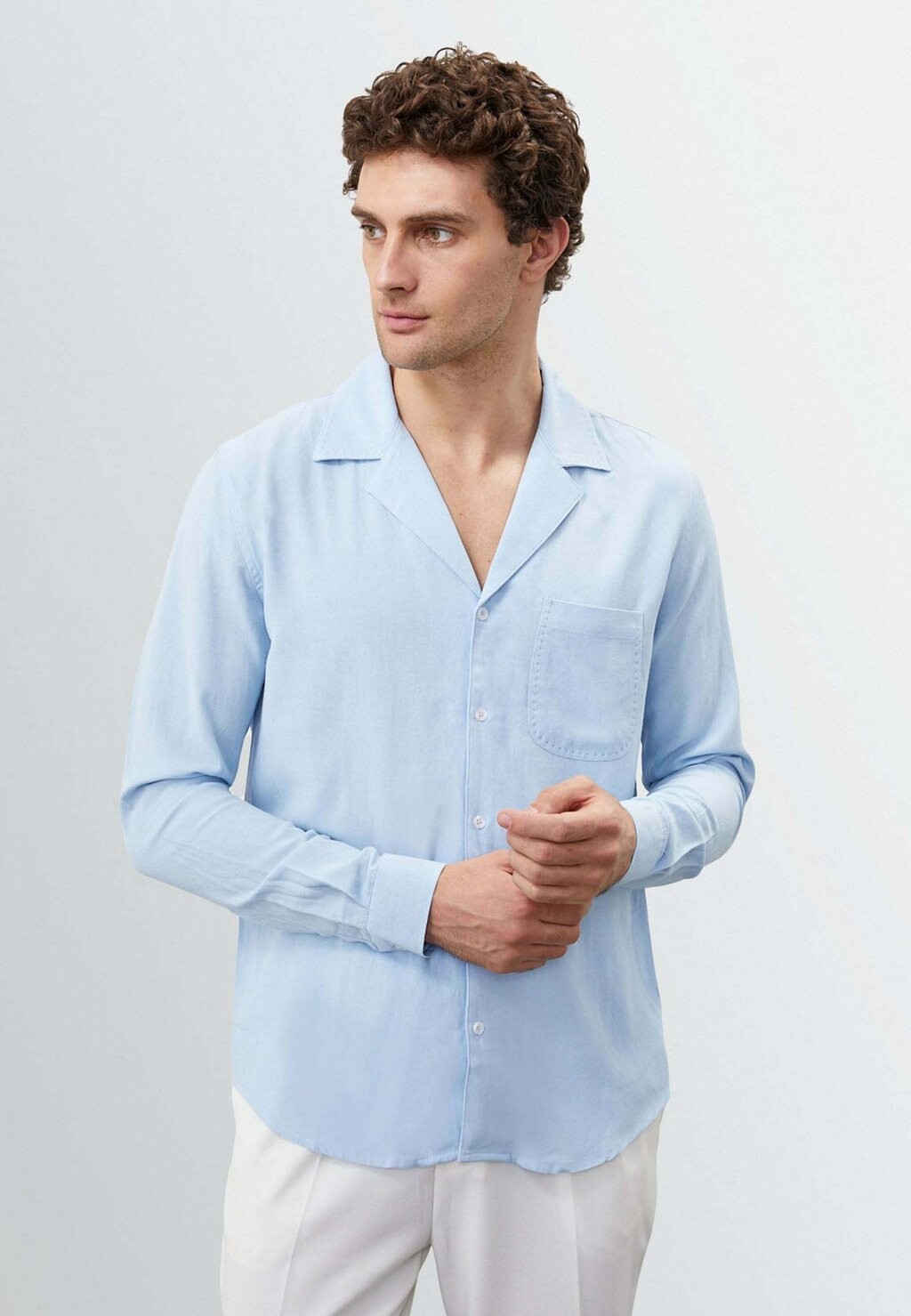 

Рубашка LONG SLEEVE Antioch, цвет baby blue