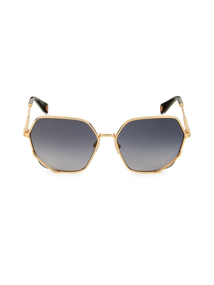 

Солнцезащитные очки 60MM с геометрическим рисунком Marc Jacobs, серый