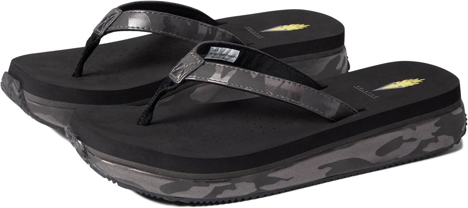 

Шлепанцы Untamed VOLATILE, цвет Black Camo