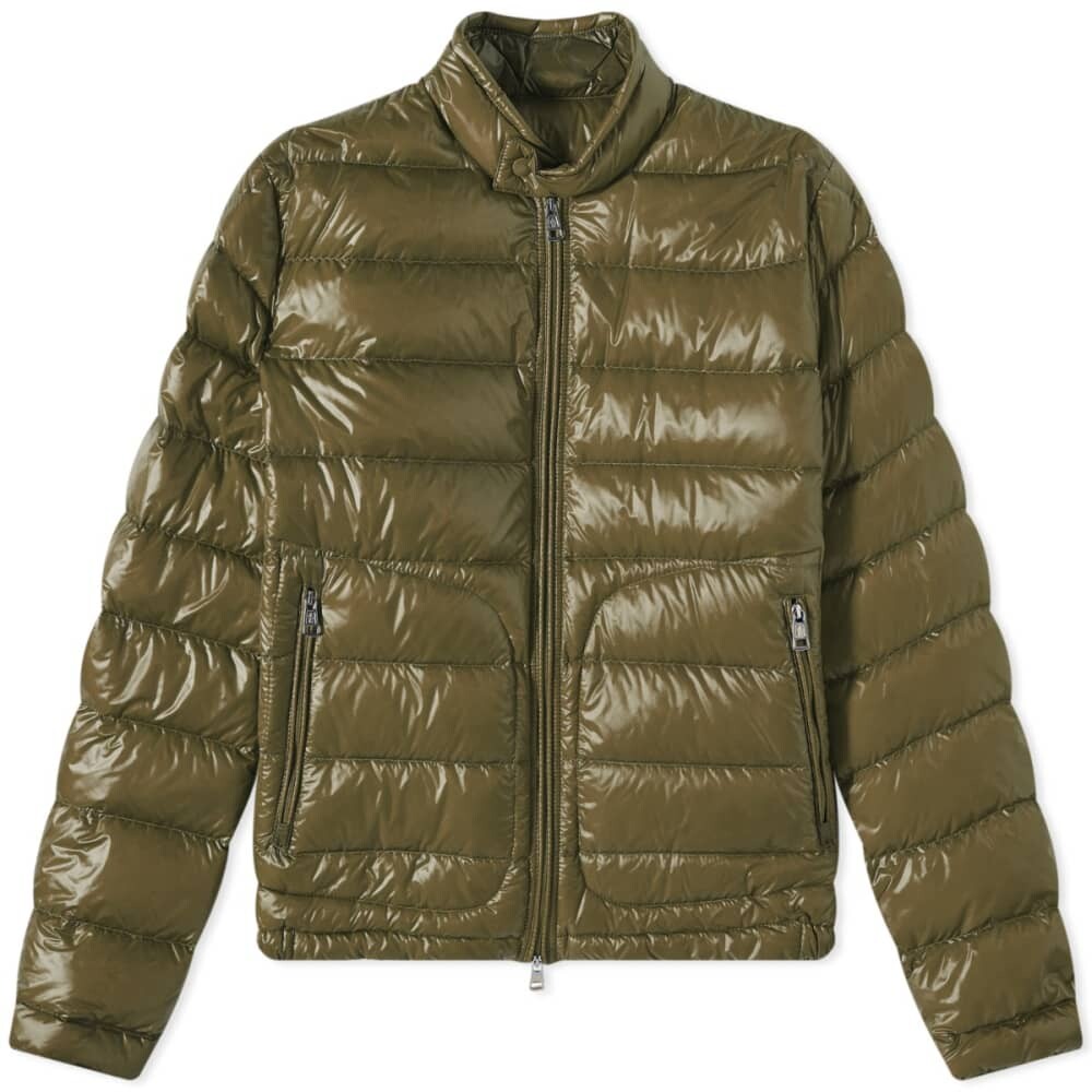 

Пуховик Moncler Acorus, хаки