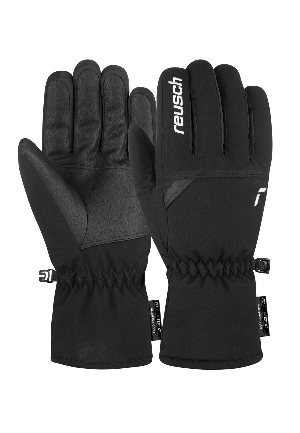 

Перчатки Reusch, цвет black white
