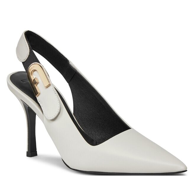 

Сандалии Furla SignSlingback, экрю