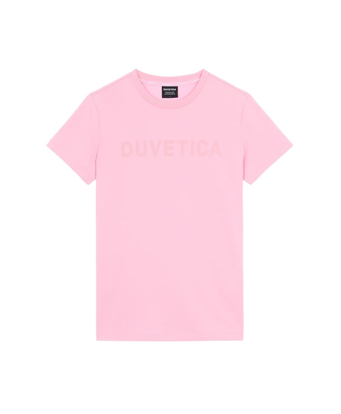 

Футболка из джерси с логотипом Duvetica, розовый