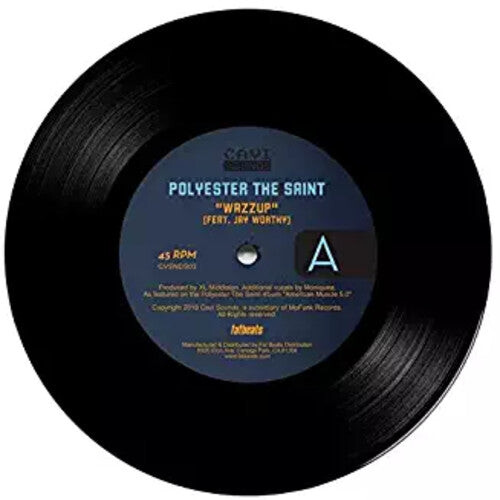 

Сингл 7" Polyester the Saint: Wazzup Feat. Jay Worthy / Modern Funk Dub Version