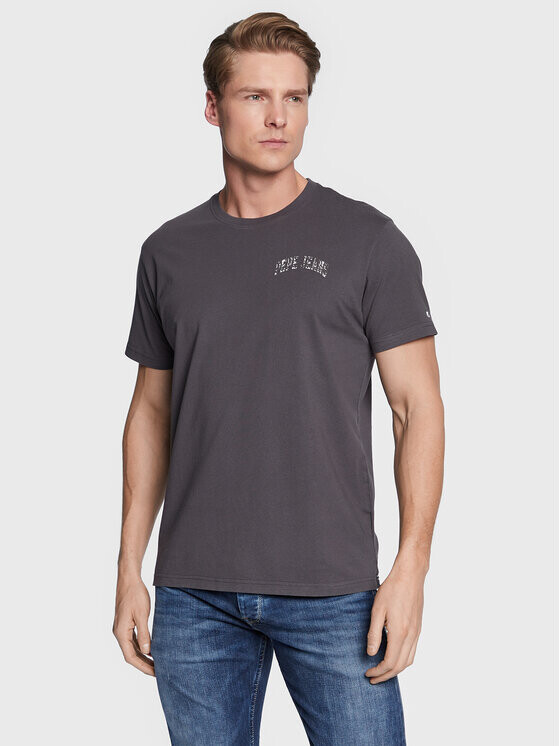 

Футболка стандартного кроя Pepe Jeans, серый