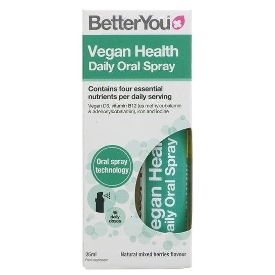 Ежедневный спрей для полости рта Vegan Health (25 мл) BetterYou