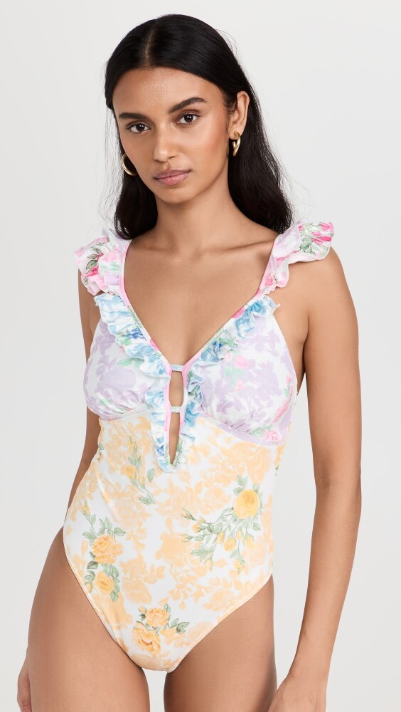 

Купальник LoveShackFancy Tibbie One Piece