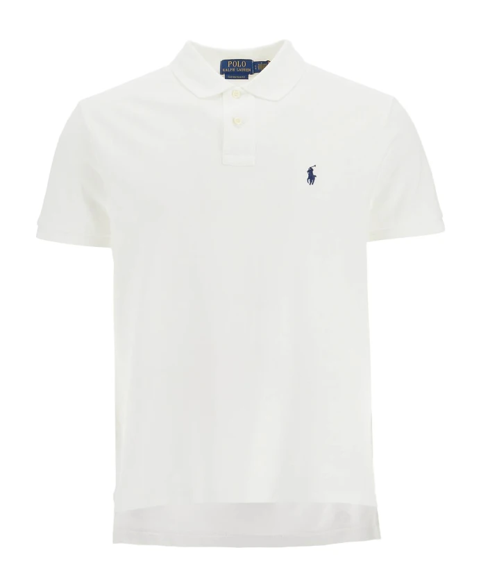 

Рубашка Поло с вышивкой логотипа Polo Ralph Lauren, белый