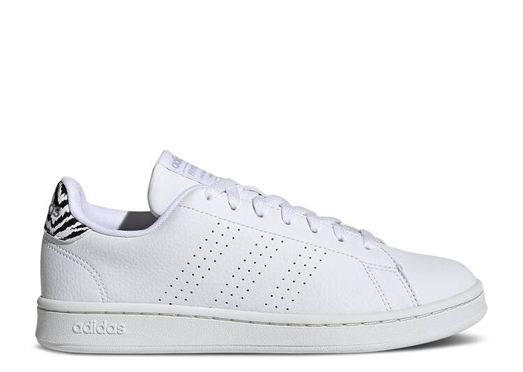 

Кроссовки Adidas WMNS ADVANTAGE 'ZEBRA HEEL PRINT', белый