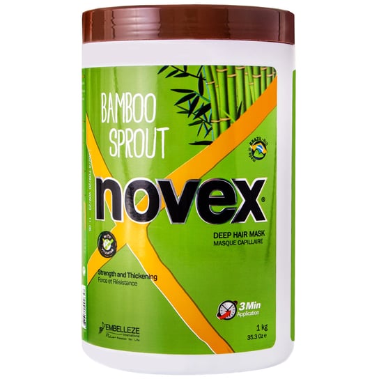 

Увлажняющая маска для сухих и ломких волос, 1 кг Novex, Bamboo Sprout