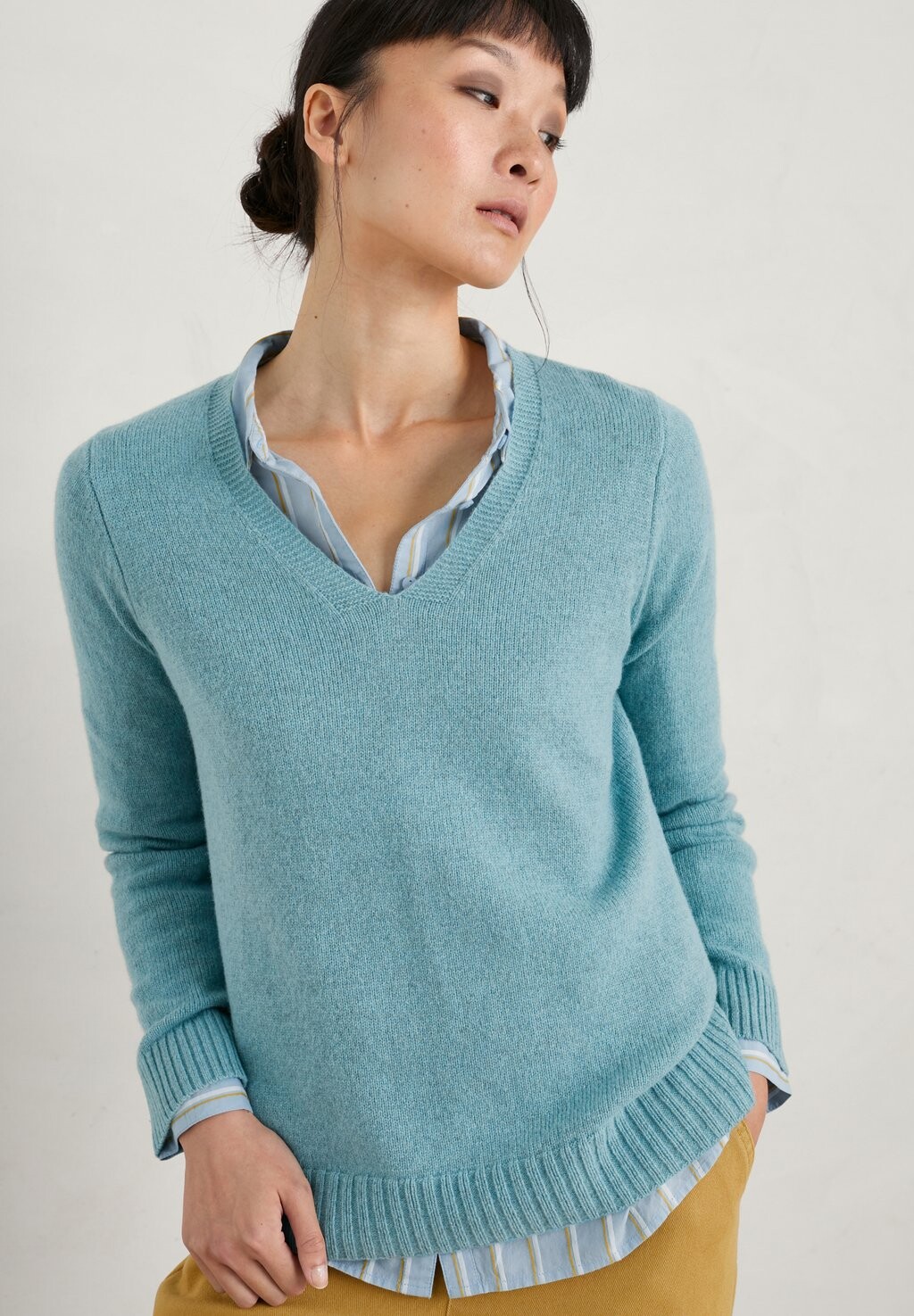 

Свитер Hendra Long Sleeve Seasalt Cornwall, цвет enamel