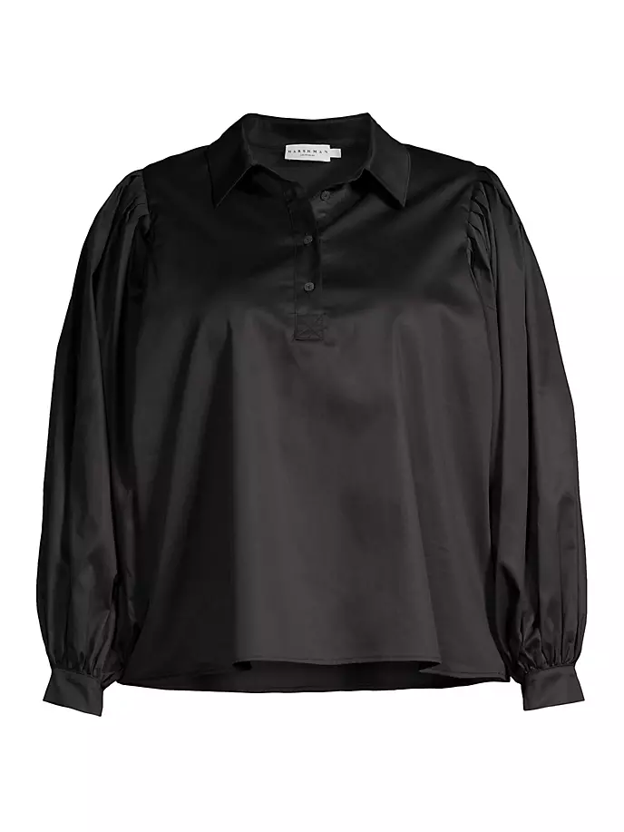 

Рубашка Lois Popover больших размеров Harshman, Plus Size, черный