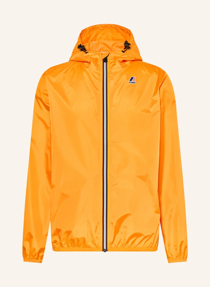 Функциональная куртка le vrai claude 3 0 K-Way, оранжевый k way le vrai 3 0 claude heavy warm