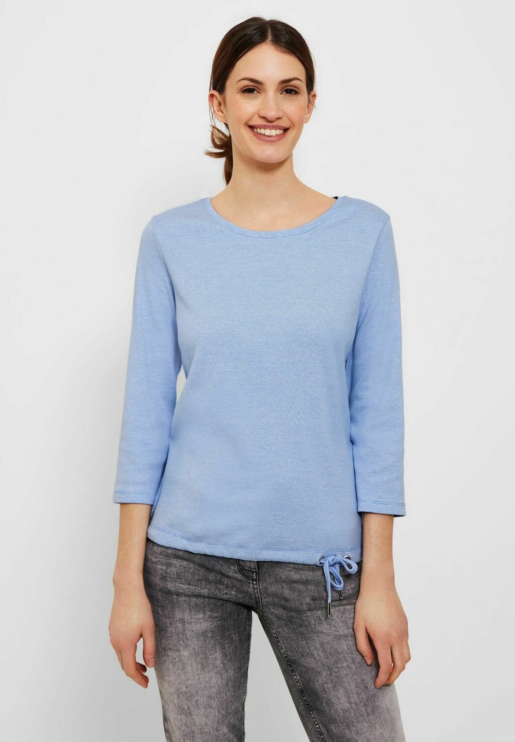 

Рубашка с длинным рукавом 3/4 ÄRMEL Cecil, цвет blau