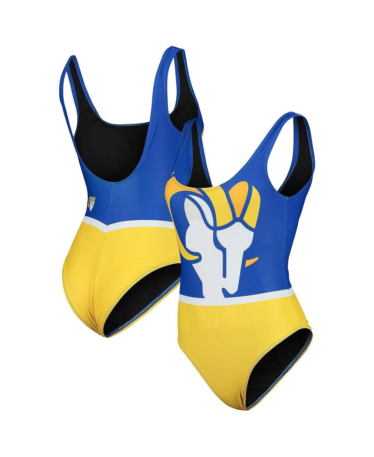 

Женский цельный купальник Royal Los Angeles Rams Team FOCO