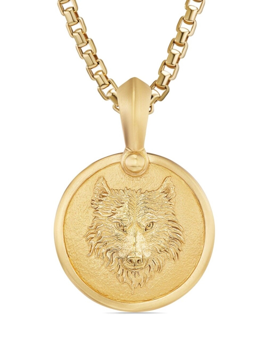 

Подвеска Wolf из желтого золота David Yurman, золотой