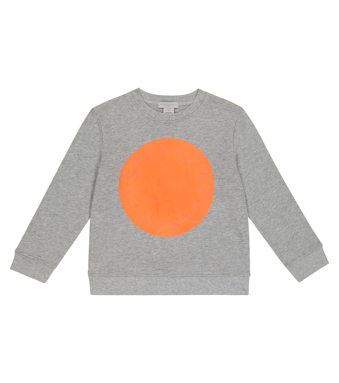 

Толстовка из хлопка с принтом Stella McCartney Kids, разноцветный