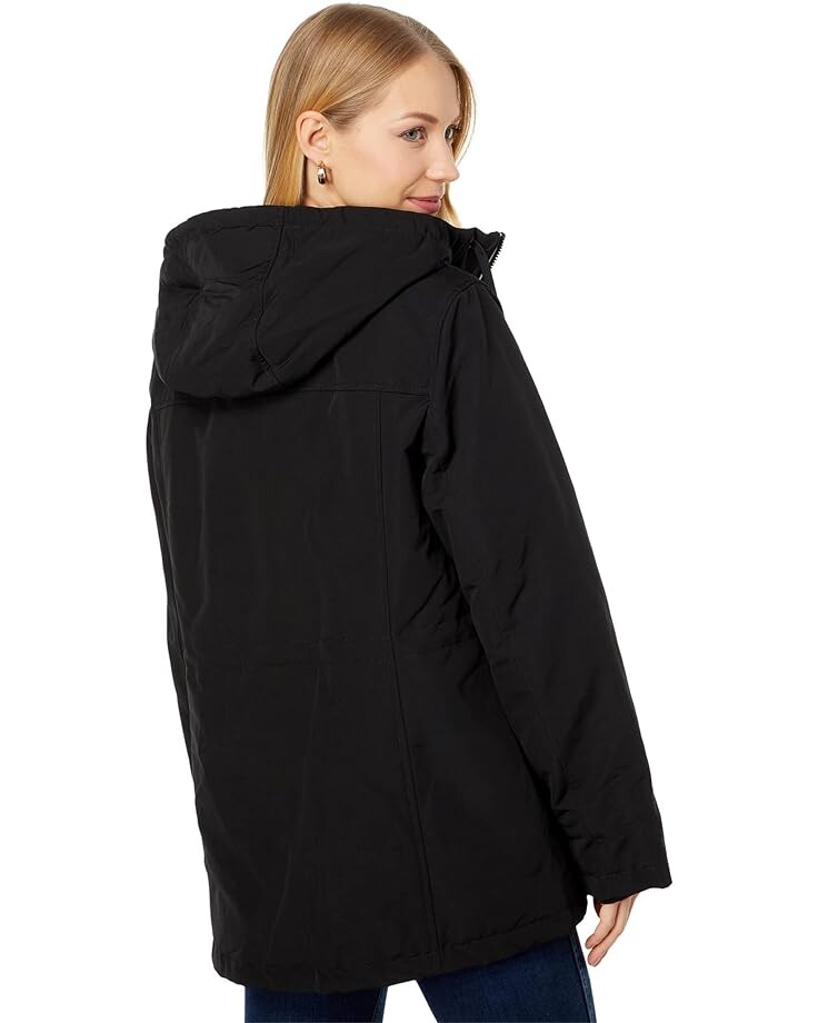 

Куртка Tommy Hilfiger Velboa Lined Hooded Jacket, черный