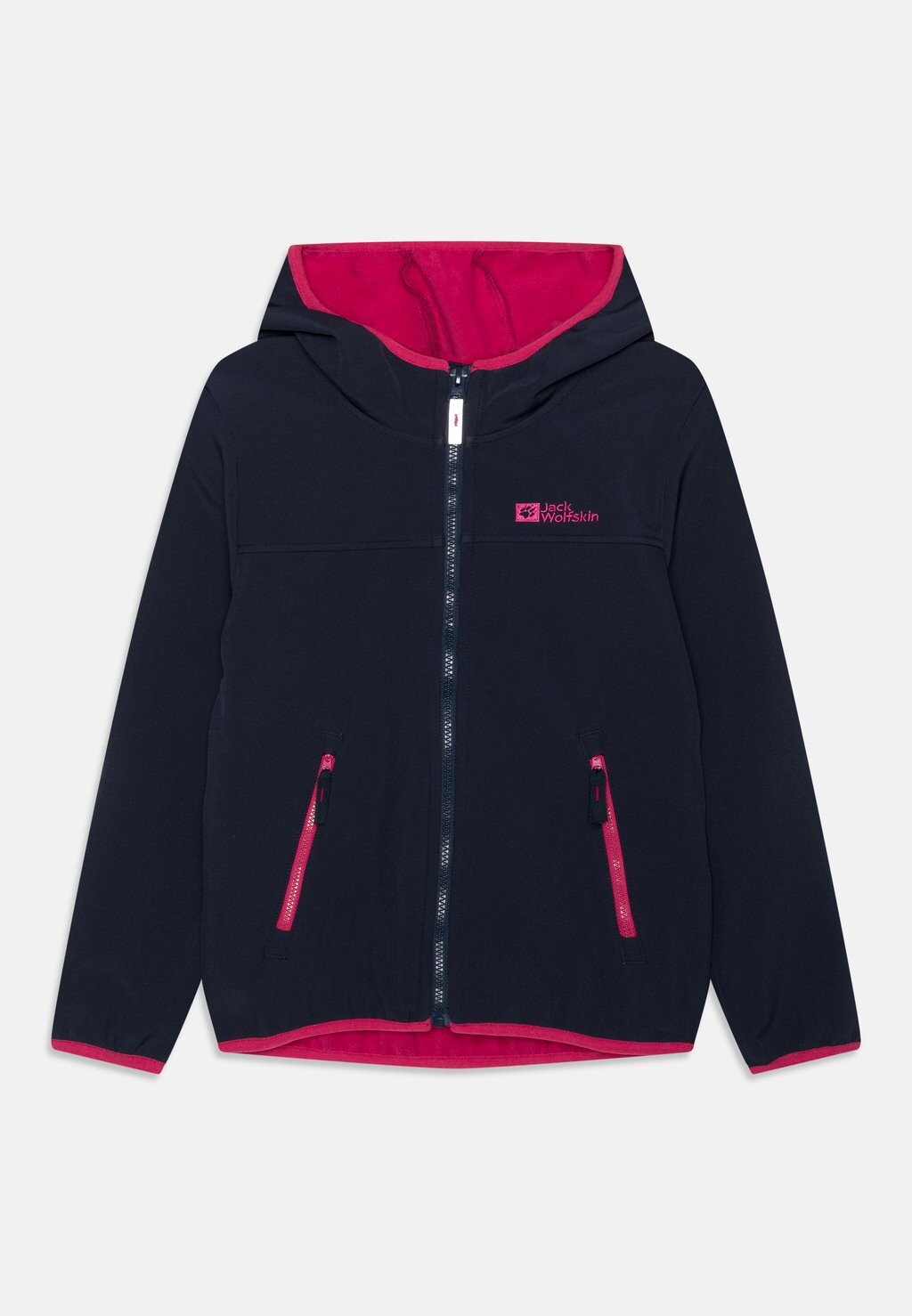 

Куртка Softshell Fourwinds Kids Unisex Jack Wolfskin, цвет night blue