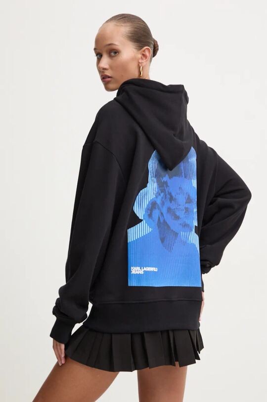 

Толстовка Karl Lagerfeld Jeans, черный