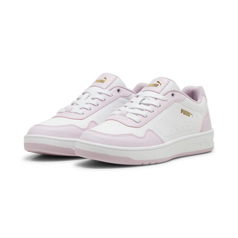 

Кроссовки PUMA Court Classy White Grape Mist Gold Purple