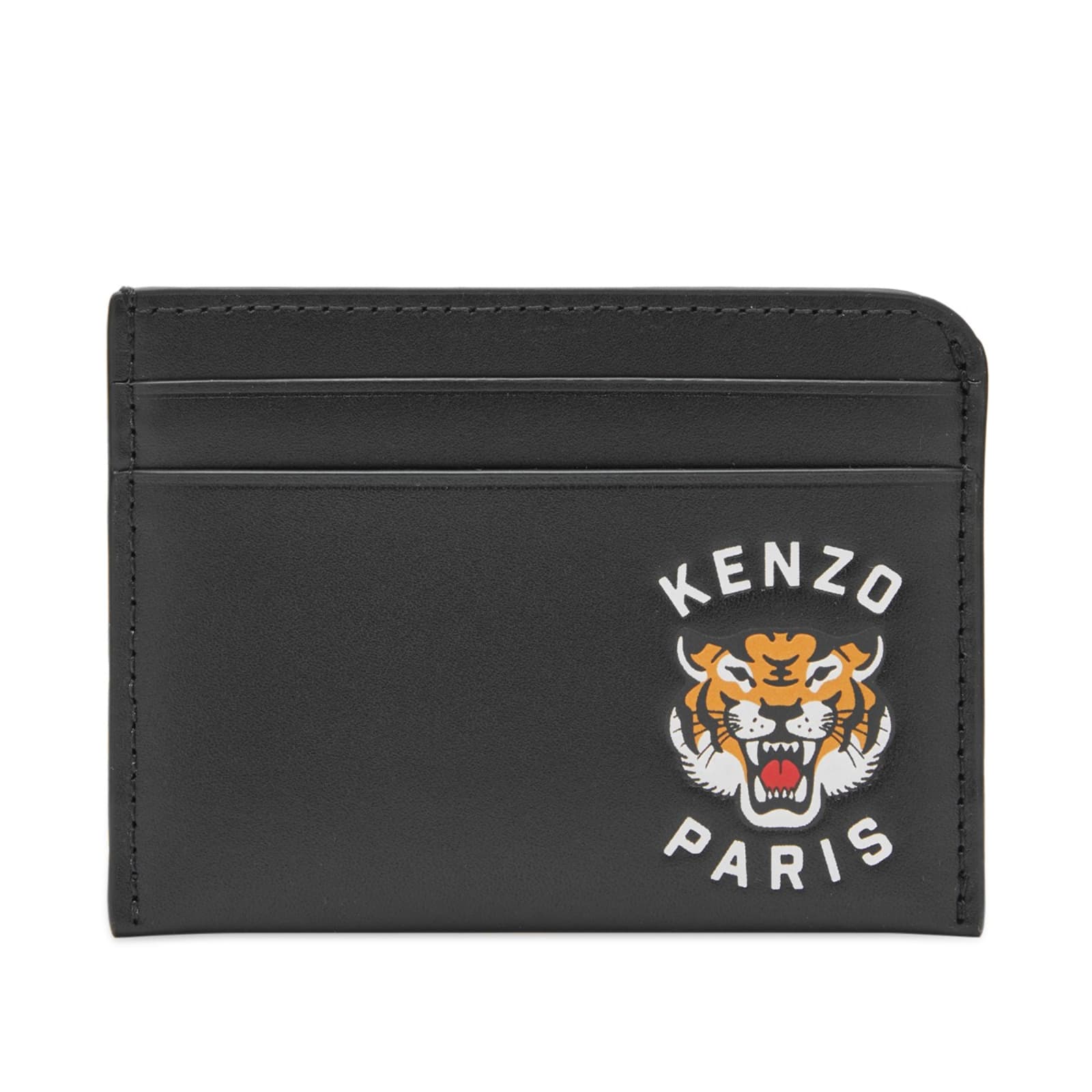 Картхолдер Kenzo Tiger, черный свободная толстовка с принтом tiger crest kenzo цвет wisteria