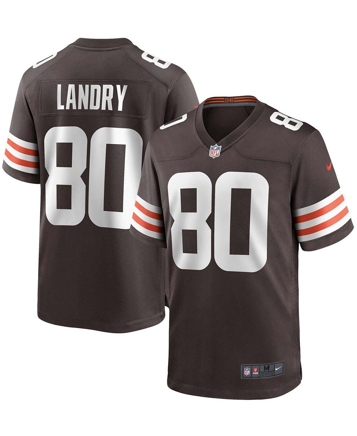 

Мужское джерси Jarvis Landry Brown Cleveland Browns Game Player Nike