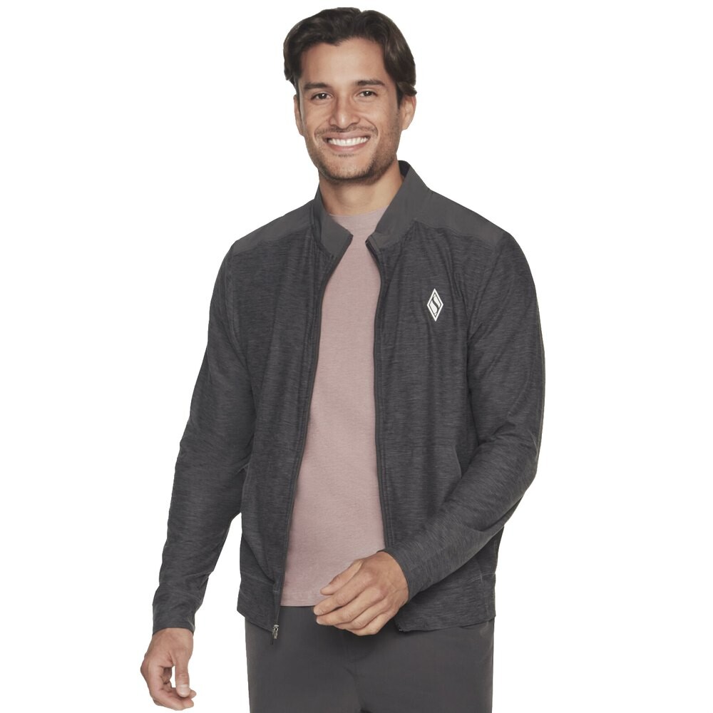 

Толстовка Skechers MJA291 Full Zip, серый